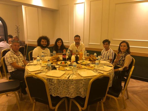 The Karataş family met with their employees for an iftar dinner