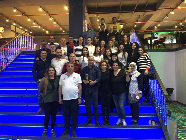 Karataş employees met at the Bowling Tournament.
