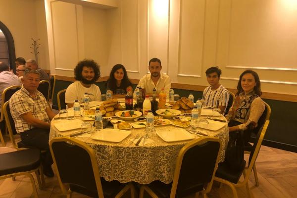 The Karataş family met with their employees for an iftar dinner