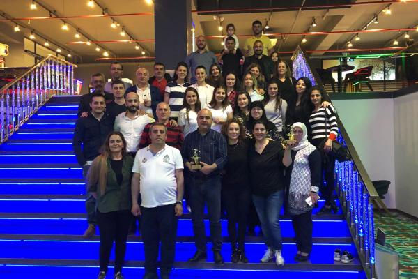 Karataş employees met at the Bowling Tournament.